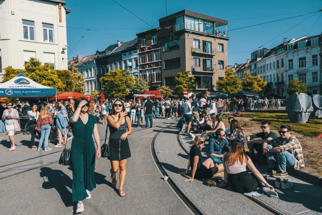 Coco Romantic In Central Antwerp - Sauna Exteriör bild